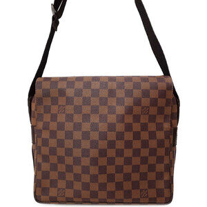 Louis Vuitton Damier Ebene Brown Naviglio Shoulder Bag